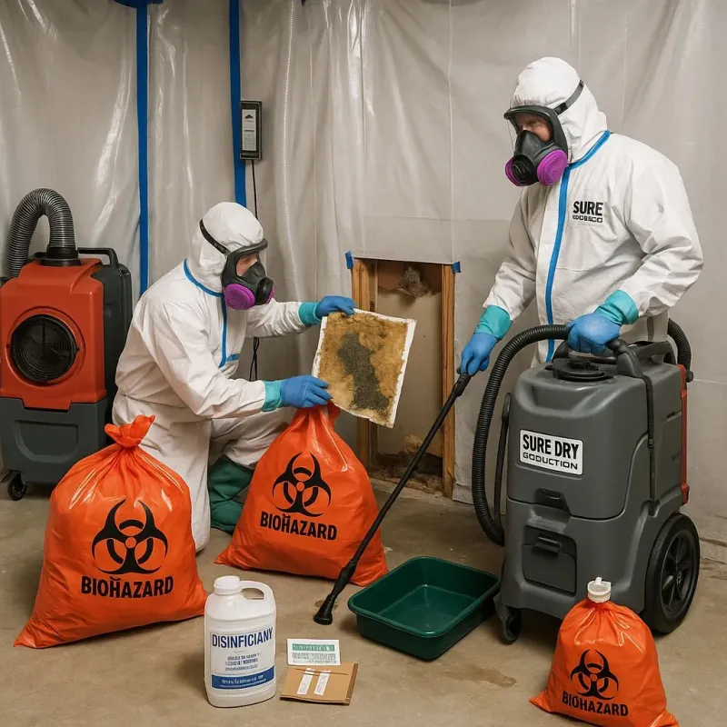 Contaminated Water Handling Protocols process in Crandon Lakes, NJ