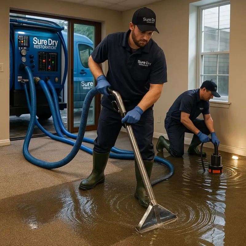Water Extraction and Removal process in Crandon Lakes, NJ